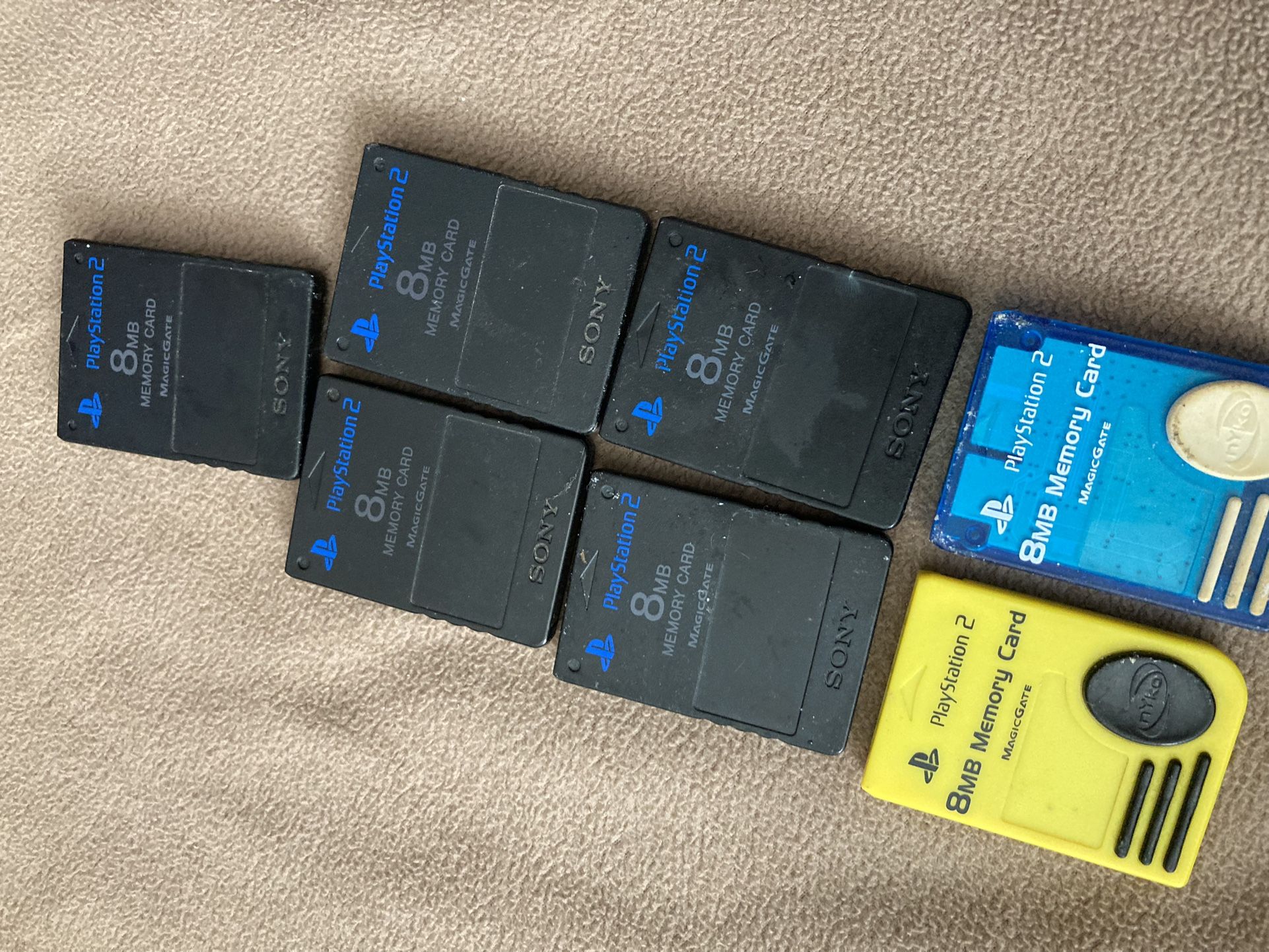 PlayStation 2 Memory Cards 8MB