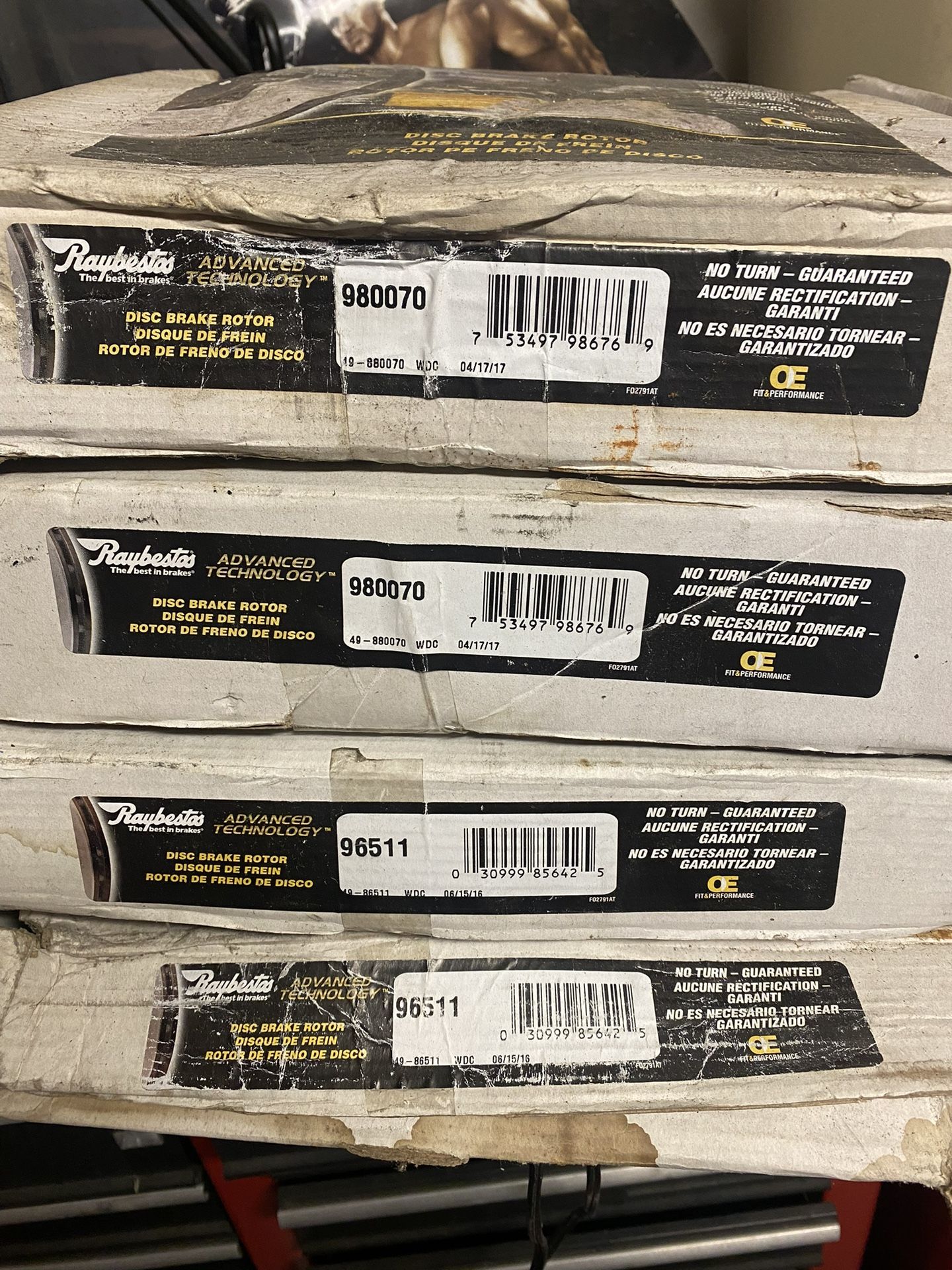 Raybestos Rotors