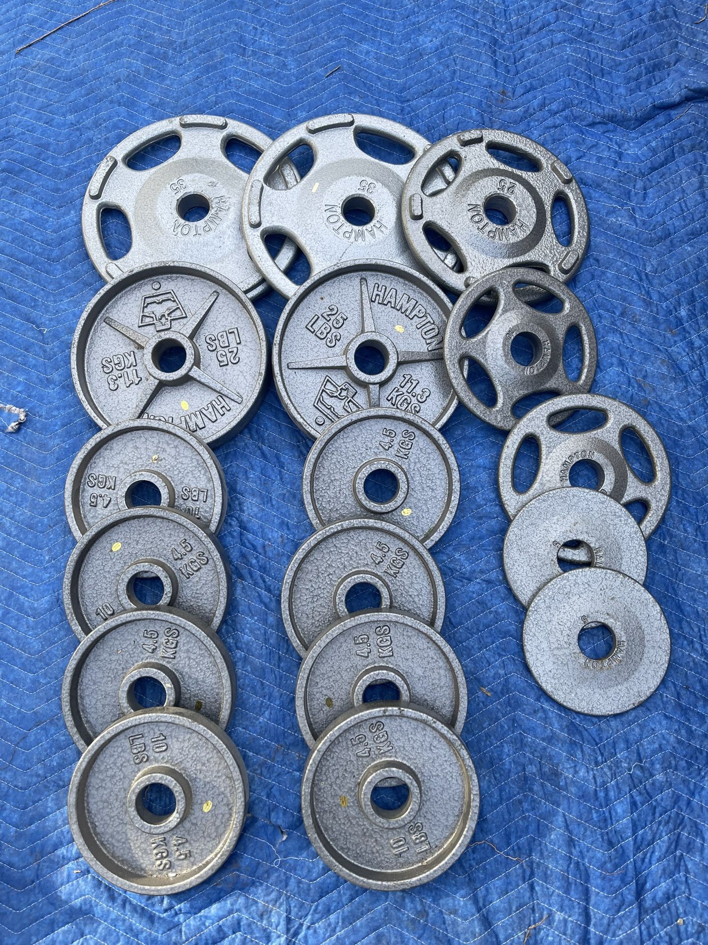 Hampton Olympic Weights 