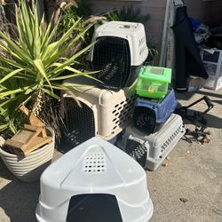 Dog/cat Kennels And Cat Litter Box