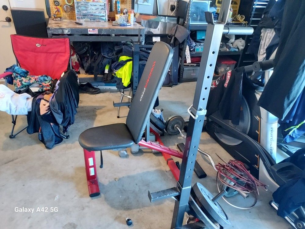 Weight Bench Squat Rack