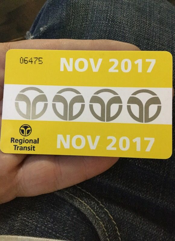 Brand new bus pass