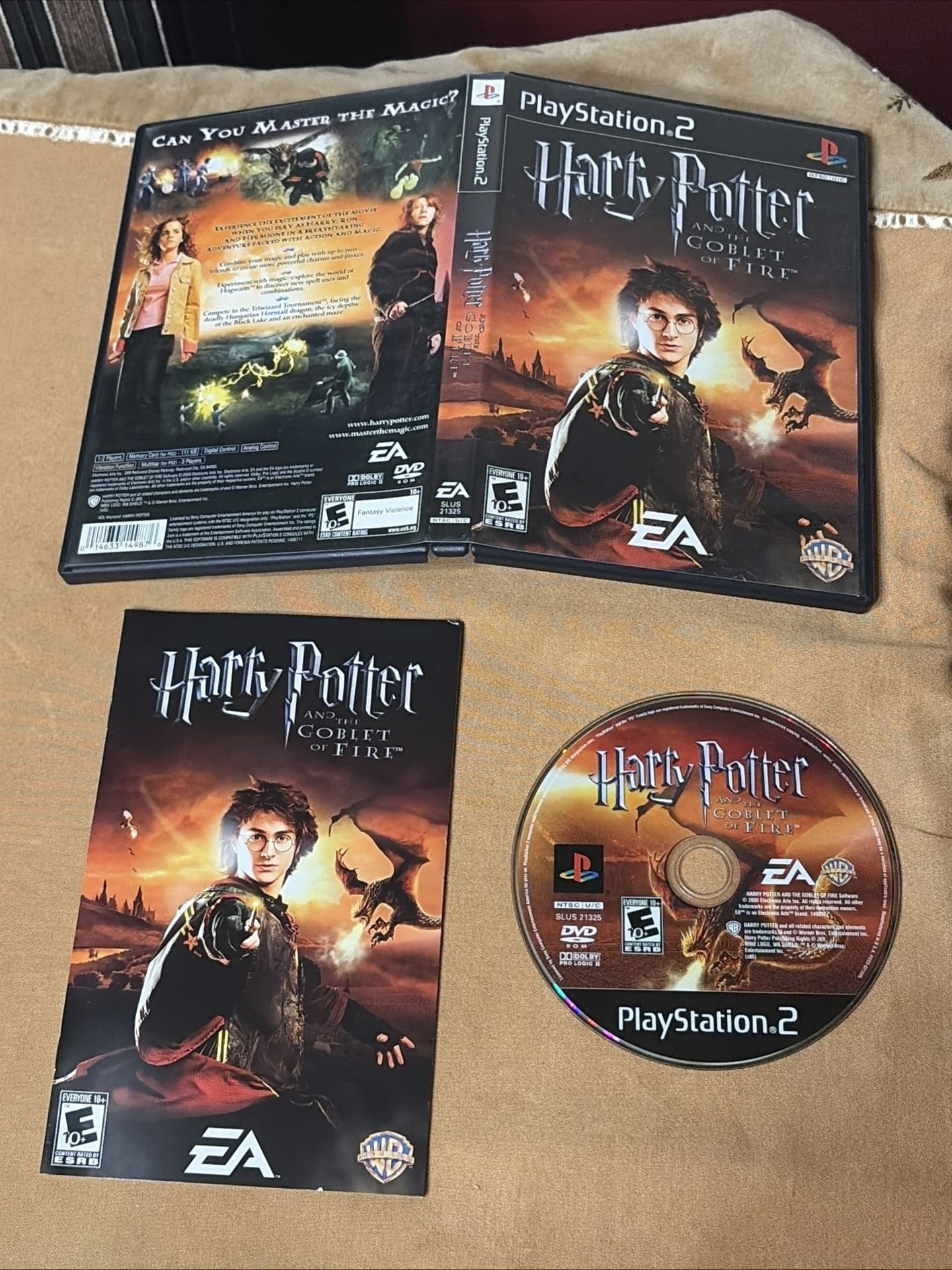 Harry Potter and the Goblet of Fire (Sony PlayStation 2, 2005) Complete