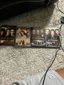 The Twilight Saga DVDs