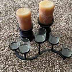 Candles And Stand