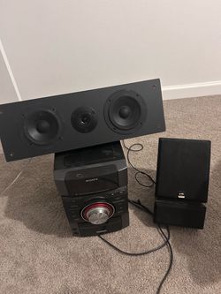 Sony Mini Hi-Fi Stereo System with Speakers