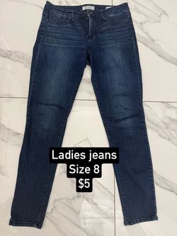Ladies jeans size 8