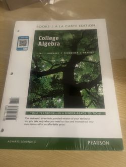 College Algebra 12th Edition A La Carte Edition