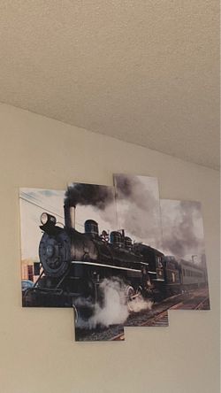 4 pieces of train like new condition for 40