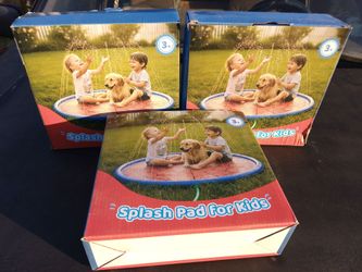 Splash pad for kids