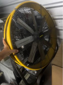 High Velocity Drum Fan