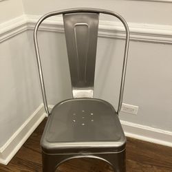 Silver Metal Chairs