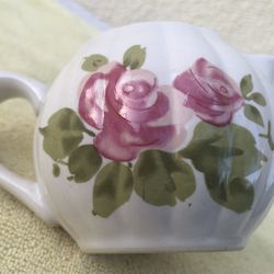 Gibson Roseland Floral Porcelain Creamer Pitcher