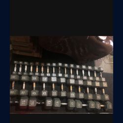 Dumbbells 3-75lbs