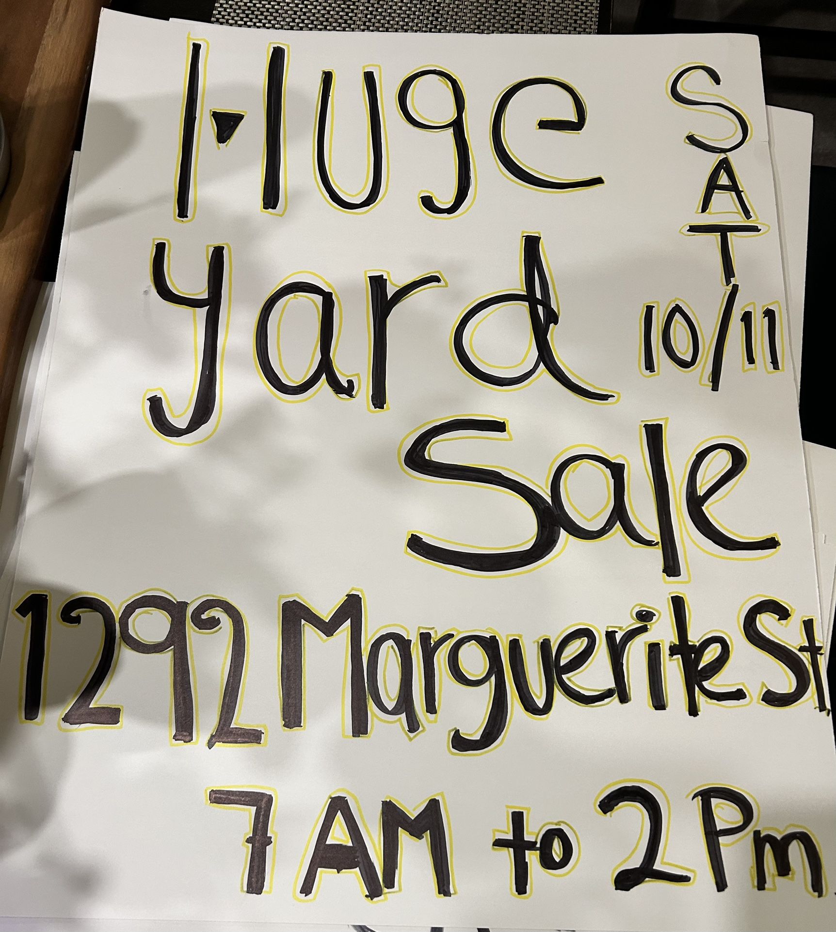 Yard Sale