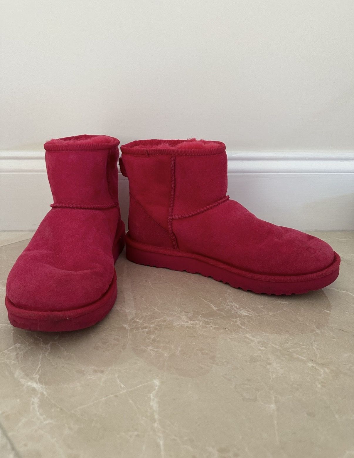 UGG Fur Boots Size 9