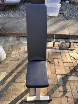 Bench and rack; pull-up bar