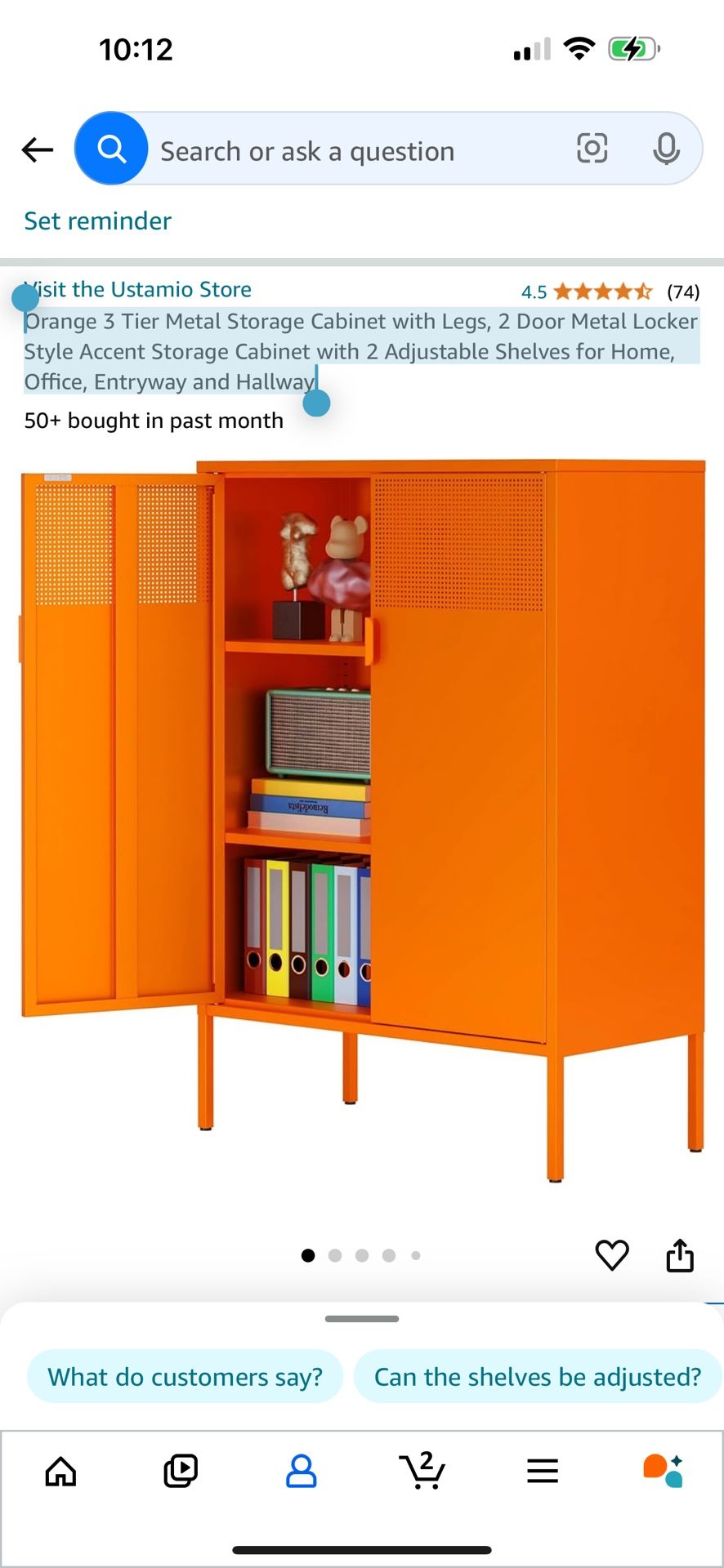 Storage cabinet