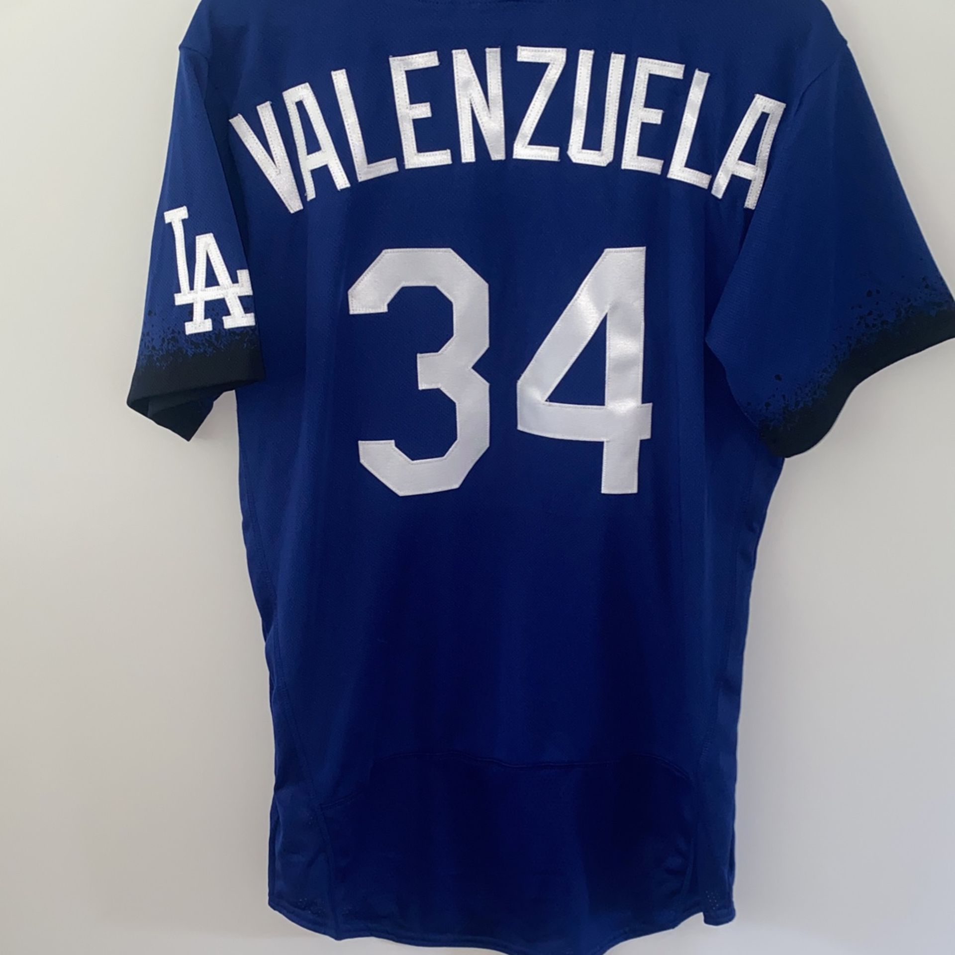 Nike Los Dodgers Authentic Fernando Valenzuela Jersey