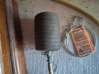 Plumbing Cherne Test-Ball pneumatic pipe plug