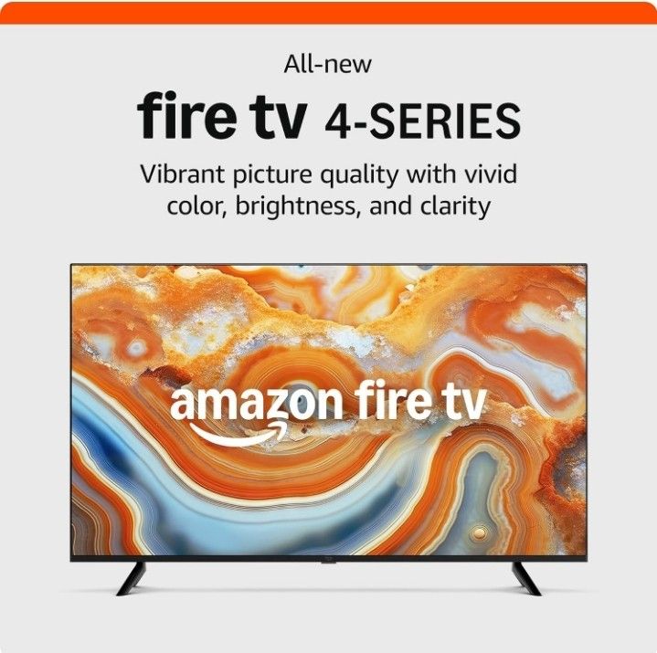 50" Amazon fire TV 4-series