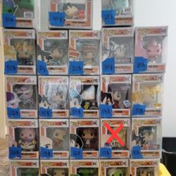 Funko Pops Dragon Ball Z