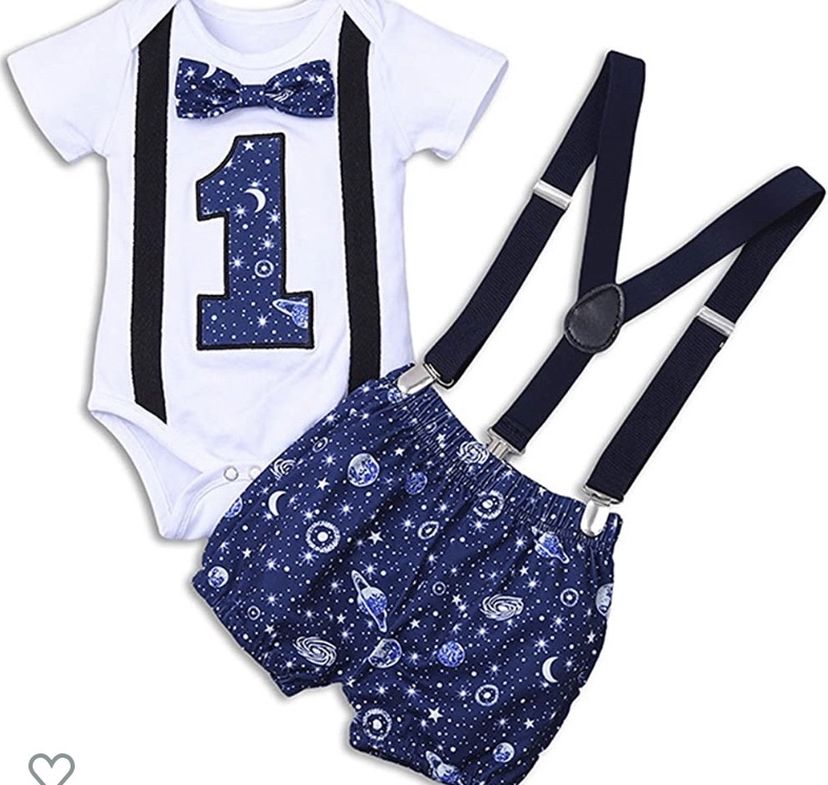 1 Year Birthday Baby Boy Outfit