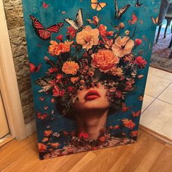 Beautiful large canvas painting