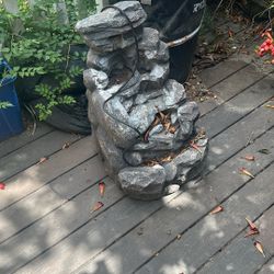 Electric Garden Water Fountain