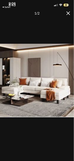 Modern L-Shaped Sectional Sofa new couch