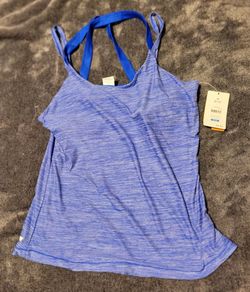 Blue Active Wear Tank Top