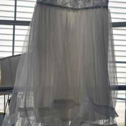 A Beautiful White Dress.   