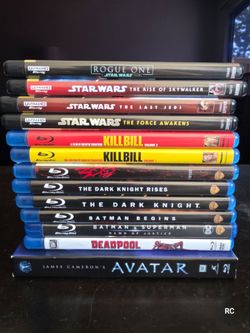 Star Wars 4K Blu-ray, TKD Trilogy, Kill Bill V1&2, BM vs Superman, 300, Avatar CE, and Deadpool