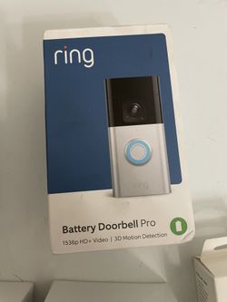 Battery Doorbell Pro With Camera !!!!