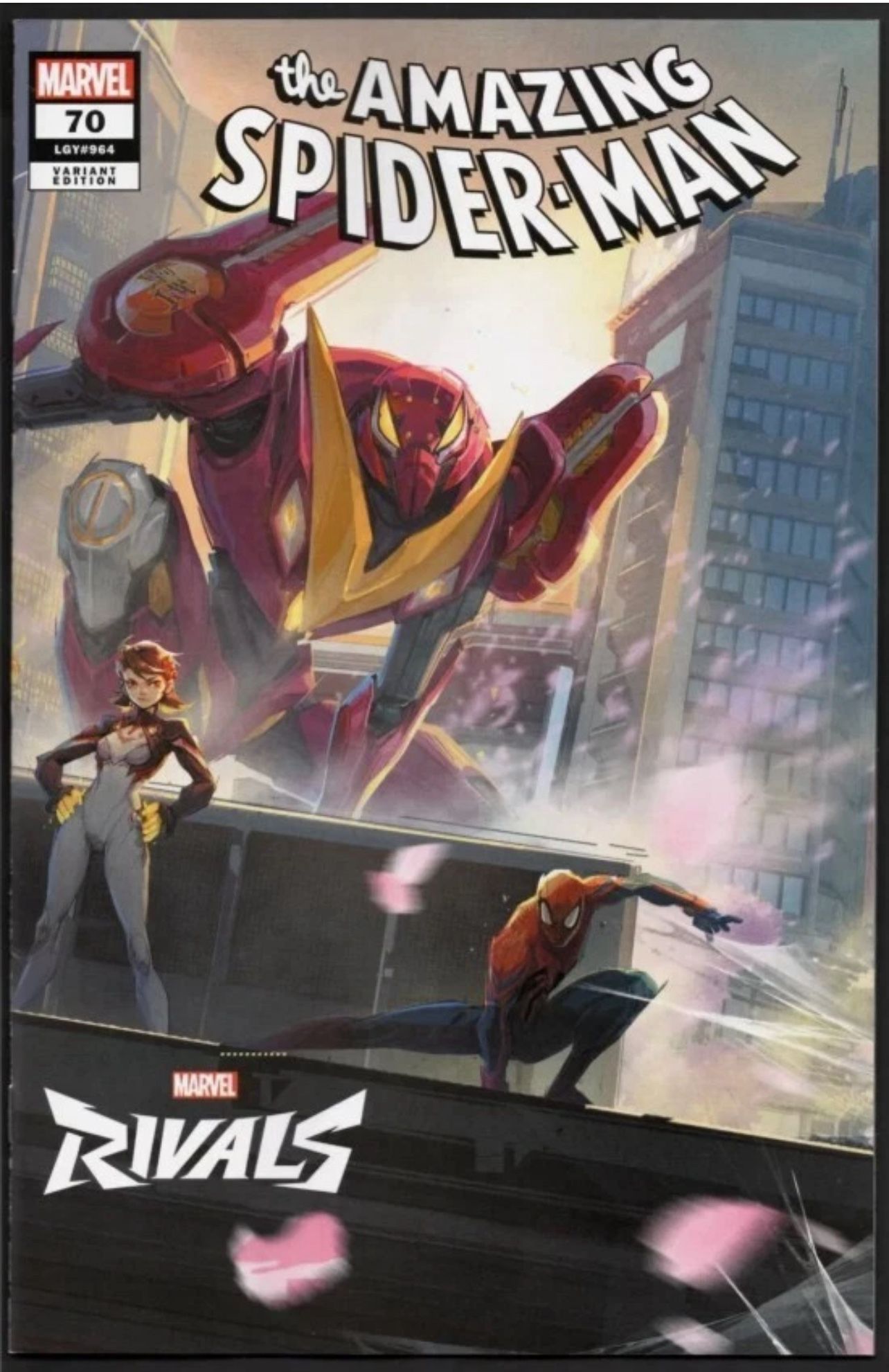 AMAZING SPIDER-MAN #70 MARVEL COMICS 2025 NETEASE RIVALS WRAPAROUND VARIANT NM