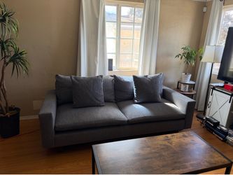 West elm sofa free delivery