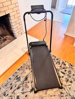 UREVO Strol 2E Smart 2-in-1 Folding Treadmill, Compact Walking