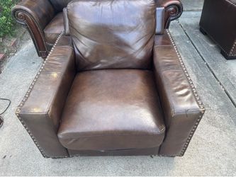 Leather couches