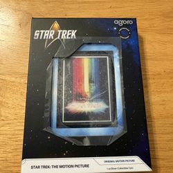 Star Trek Motion Picture 1 Oz Silver