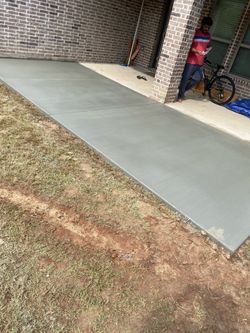 concrete base
