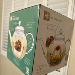 Glass Teapot - NEW In Box