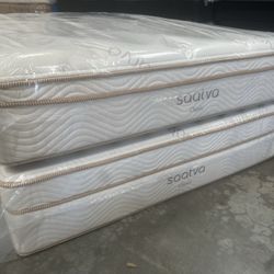 Saatva Classic 11” And 14” Pillow Top Mattress Queen 