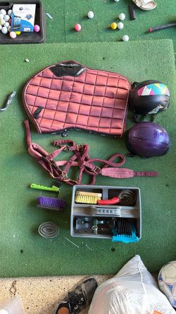 Horseback riding set