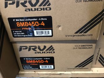 8 inch prv audio