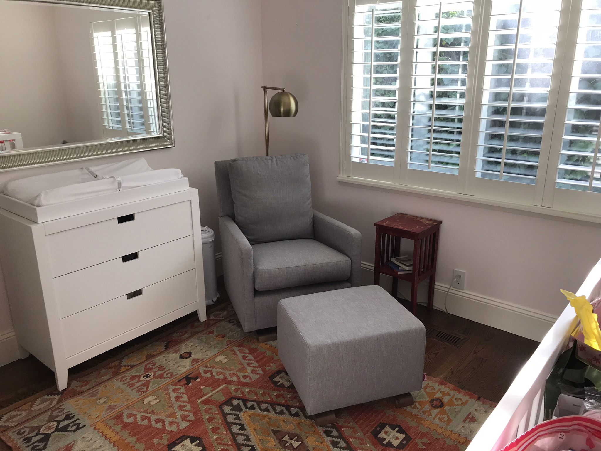 Monte Como Glider + Ottoman