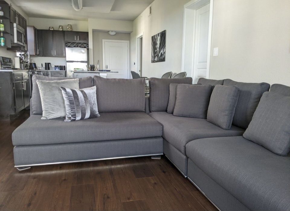 Modern Italian Sectional - Modani Furniture Giovanni Sofa