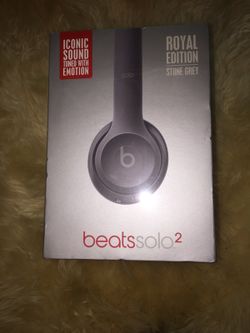 NIB Beats by Dre Solo 2 (Stone Grey)