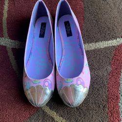 Mermaid Flats Size 1O New 