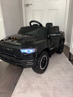 Ram 1500 12v ride on toy