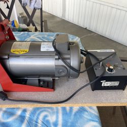 Baldor Industrial DC Motor Plus Box Assorted Belt $500.00